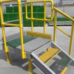 Fabricated GRP Steps & Handrails