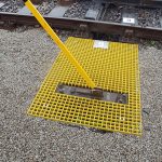 Moulded GRP Grating used for signal access points
