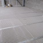 Moulded GRP grating