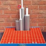 38mm Deep Moulded GRP Grating used in building risers