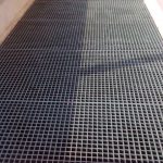 38mm Deep Moulded GRP Grating used in building risers